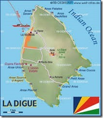Karte La Digue